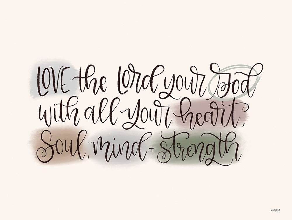 Love the Lord art print by Imperfect Dust for $57.95 CAD