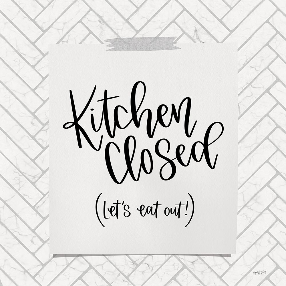 Kitchen Closed art print by Imperfect Dust for $57.95 CAD