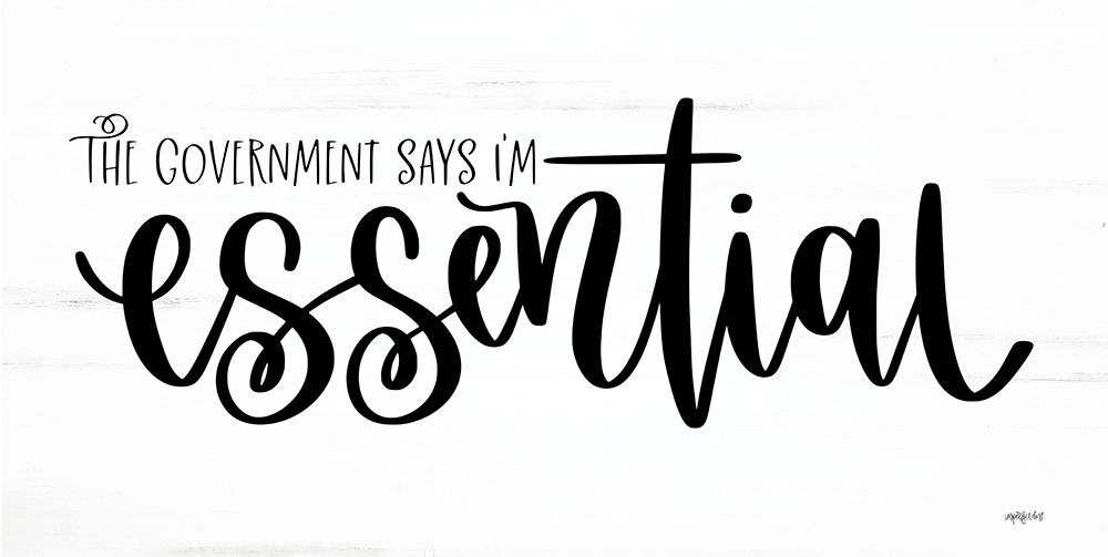 Im Essential art print by Imperfect Dust for $57.95 CAD