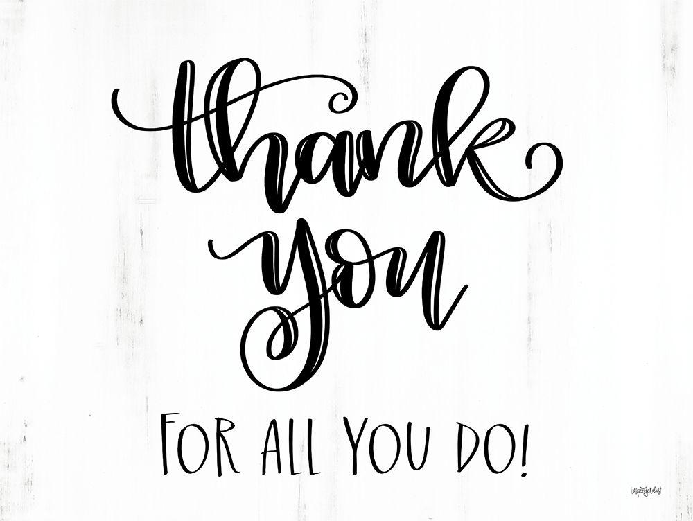 Thank You art print by Imperfect Dust for $57.95 CAD
