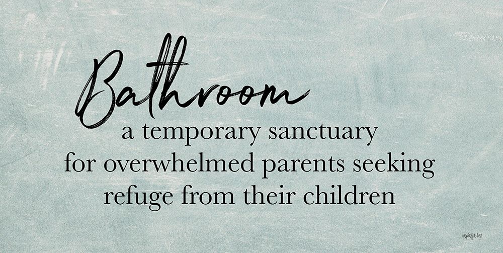 Bathroom art print by Imperfect Dust for $57.95 CAD