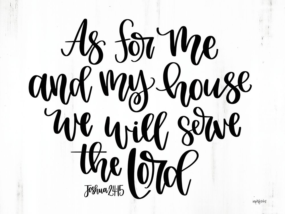 As For Me and My House art print by Imperfect Dust for $57.95 CAD