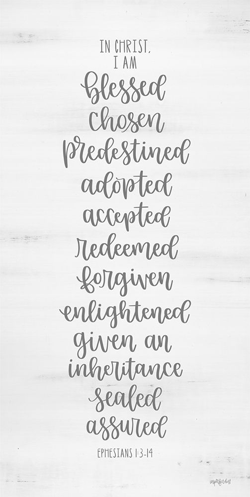 In Christ art print by Imperfect Dust for $57.95 CAD