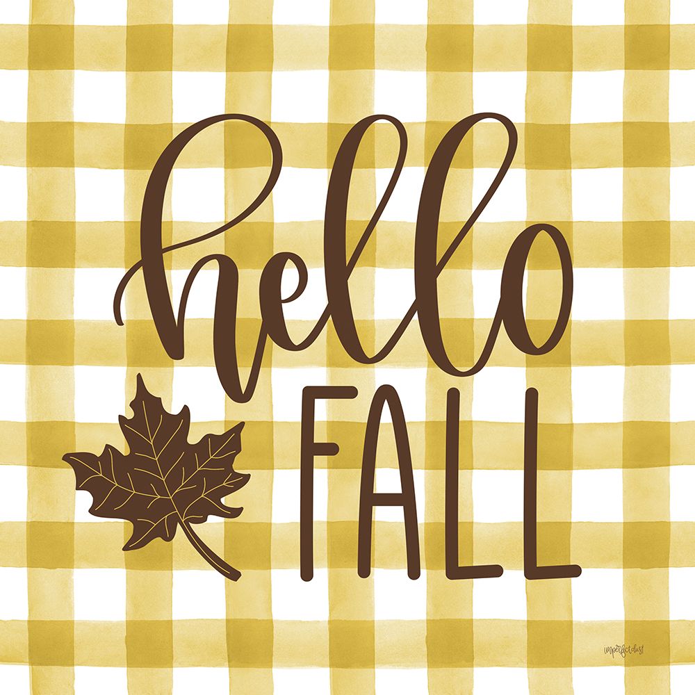 Hello Fall art print by Imperfect Dust for $57.95 CAD