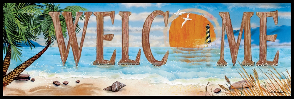 Welcome art print by Ed Wargo for $57.95 CAD