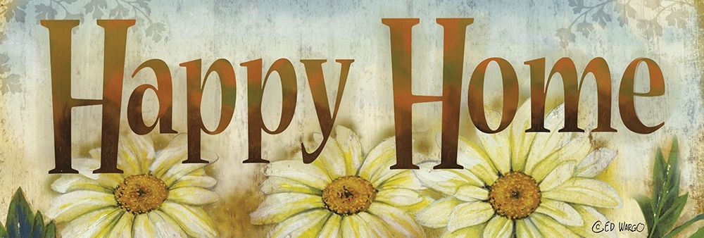 Happy Home art print by Ed Wargo for $57.95 CAD