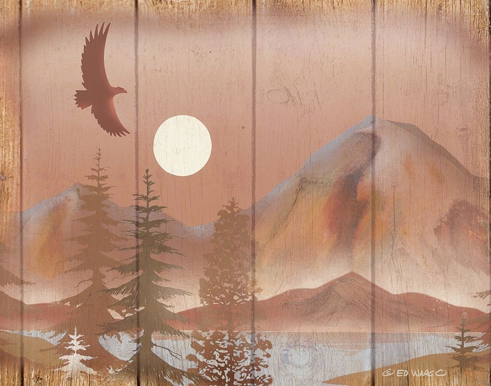 Full Moon I art print by Ed Wargo for $57.95 CAD