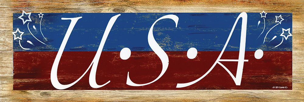 USA art print by Ed Wargo for $57.95 CAD