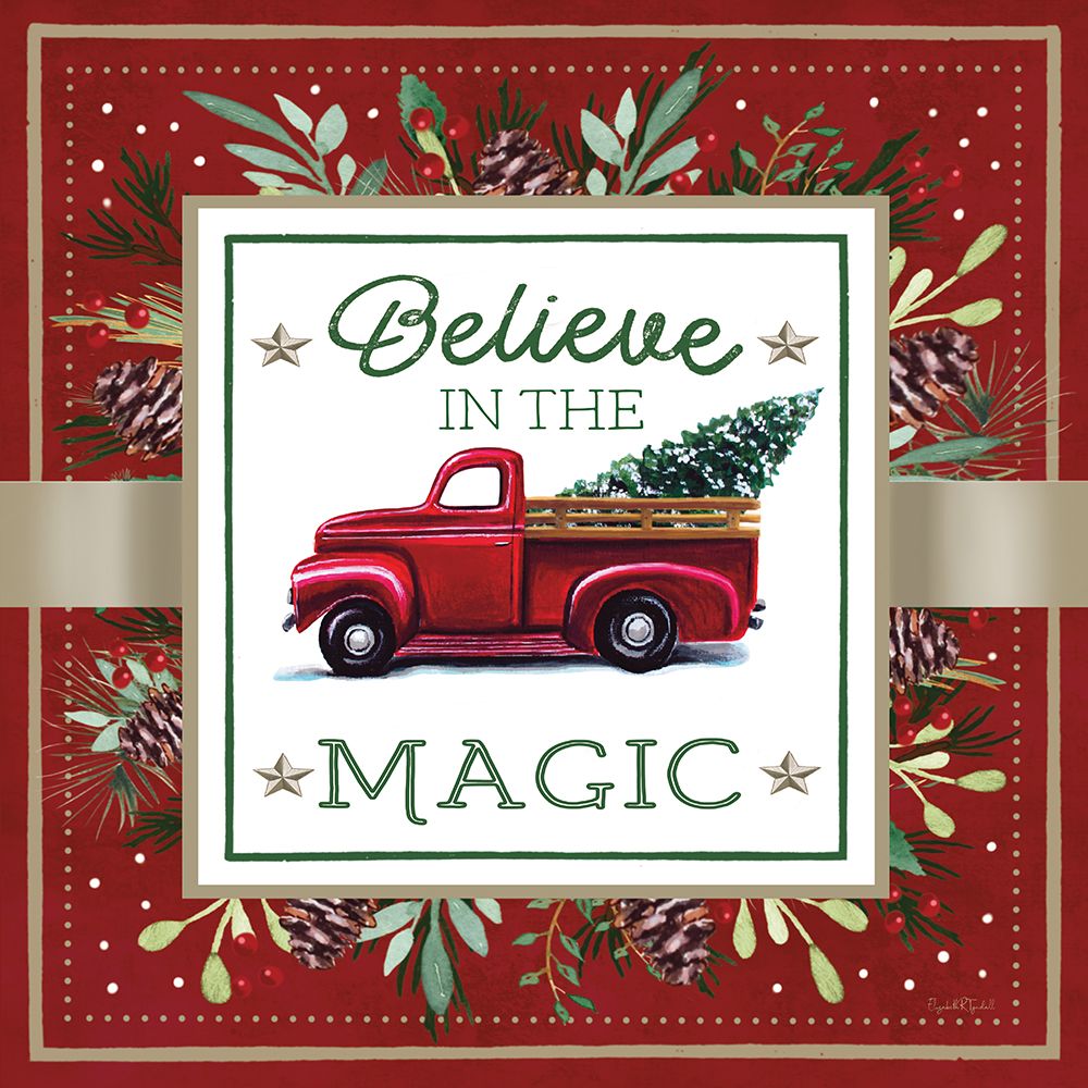 Winterbury Believe in the Magic art print by Elizabeth Tyndall for $57.95 CAD