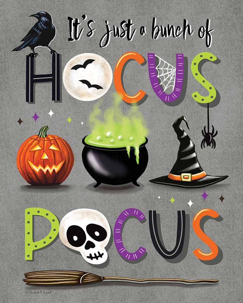 Hocus Pocus art print by Elizabeth Tyndall for $57.95 CAD