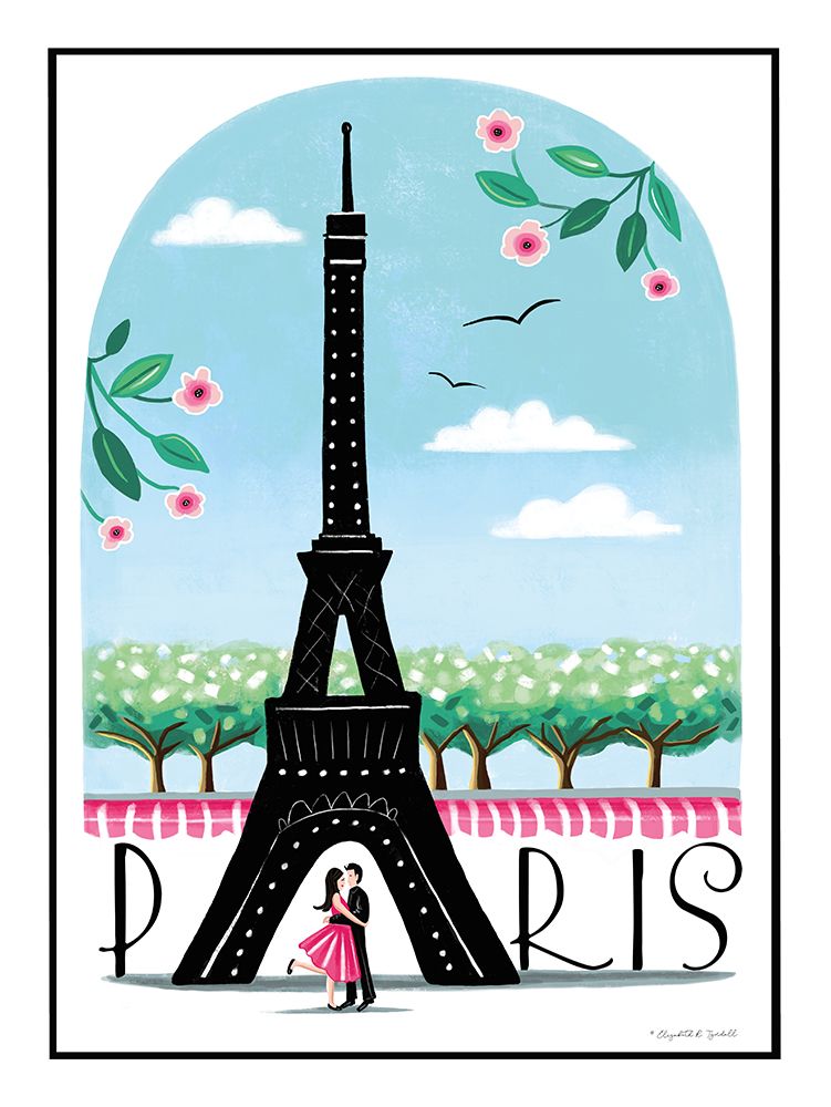 Paris art print by Elizabeth Tyndall for $57.95 CAD