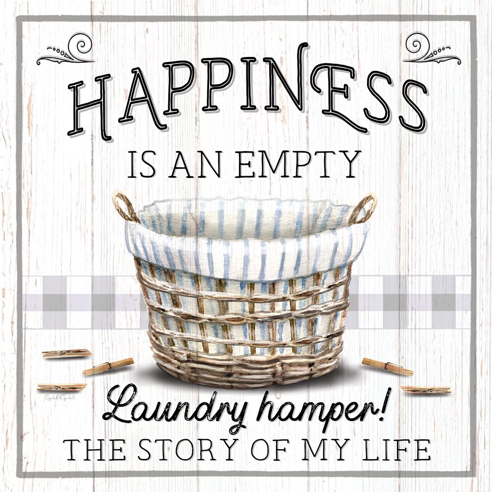 Empty Laundry Hamper art print by Elizabeth Tyndall for $57.95 CAD