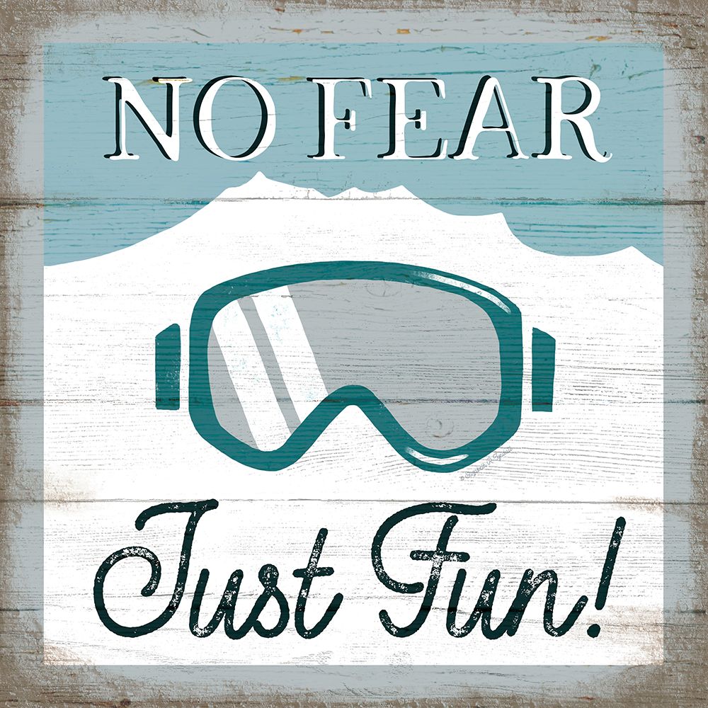 No Fear Just Fun art print by Elizabeth Tyndall for $57.95 CAD