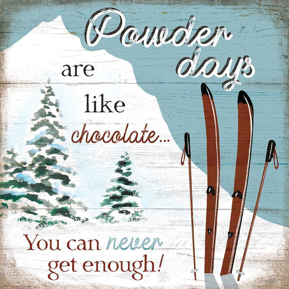 Powder Days art print by Elizabeth Tyndall for $57.95 CAD