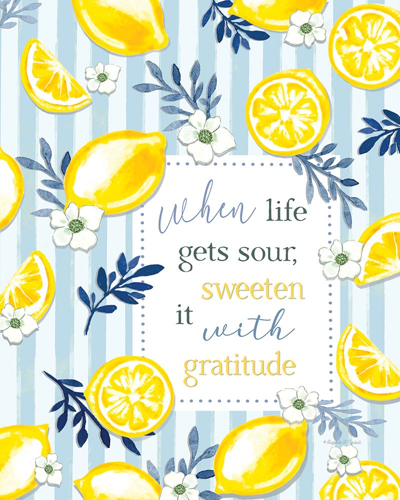 When Life Gets Sour art print by Elizabeth Tyndall for $57.95 CAD