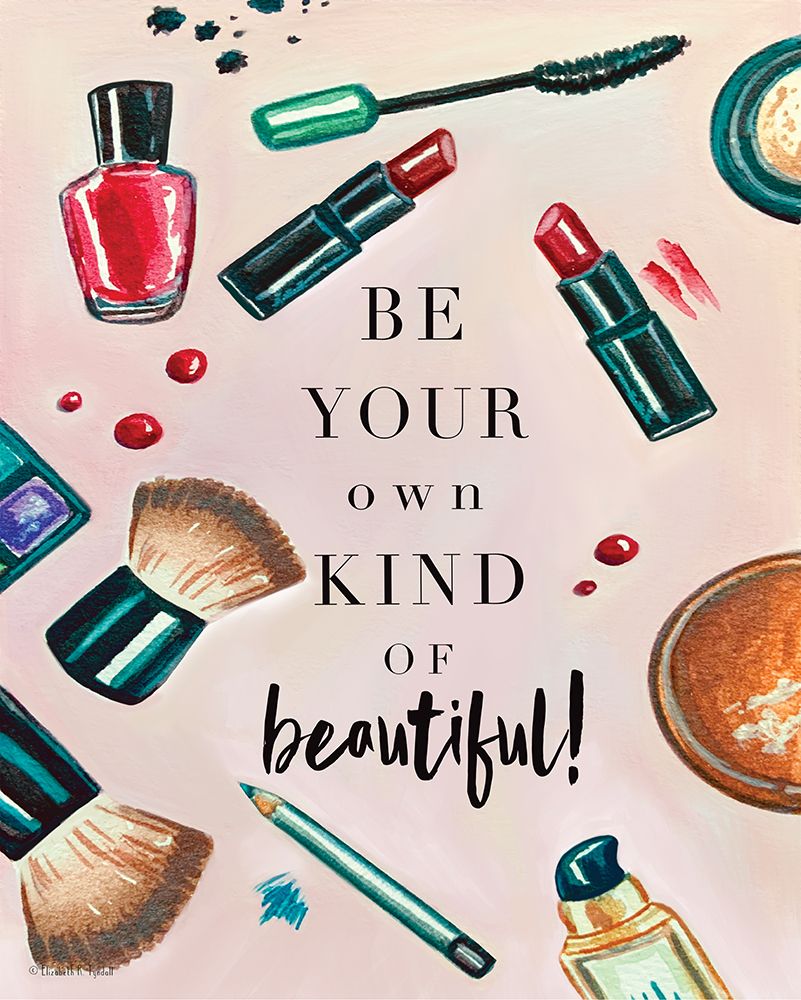 Own Kind of Beautiful art print by Elizabeth Tyndall for $57.95 CAD
