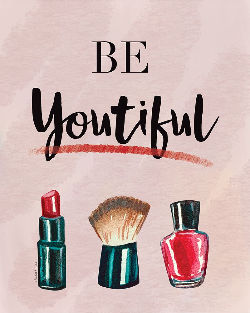 Be Youtiful art print by Elizabeth Tyndall for $57.95 CAD