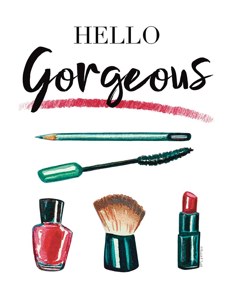 Hello Gorgeous art print by Elizabeth Tyndall for $57.95 CAD