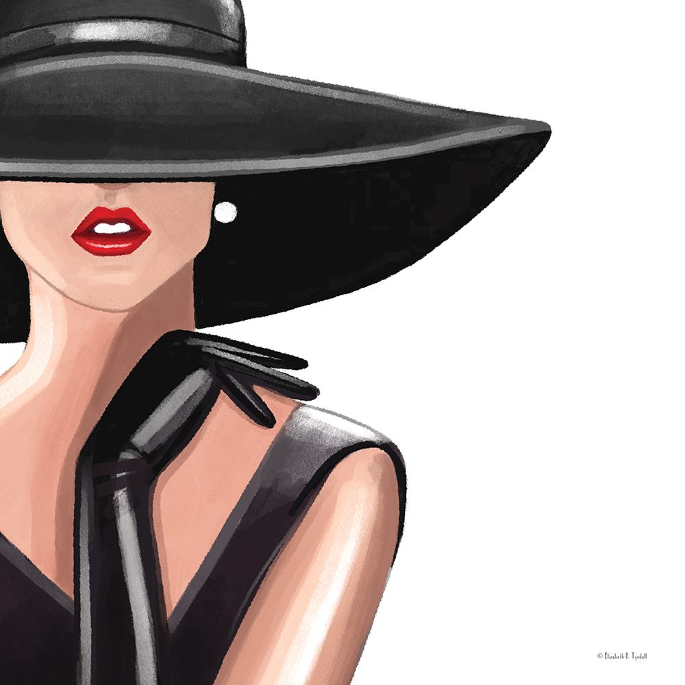 Fashion Lady I art print by Elizabeth Tyndall for $57.95 CAD