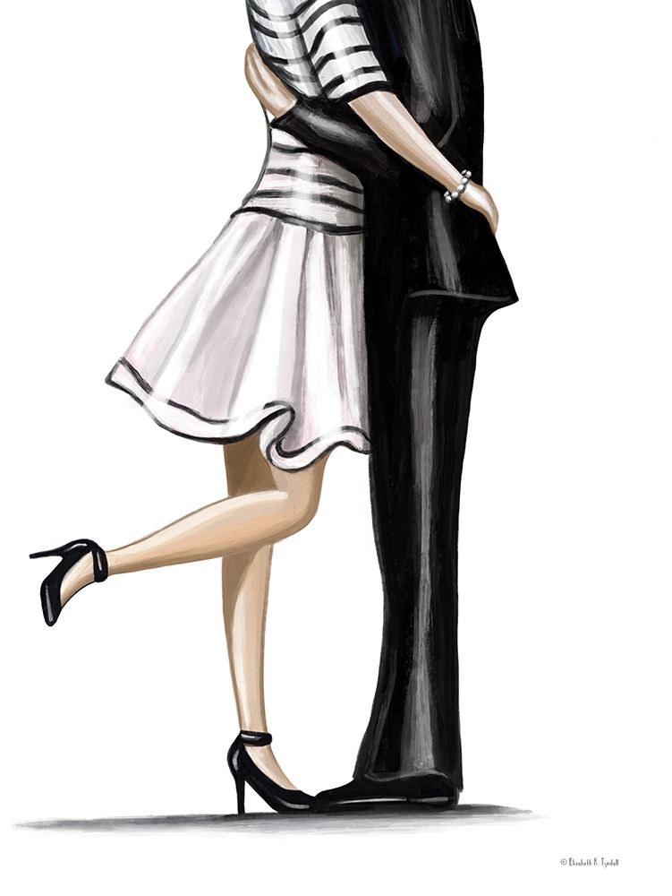 Hidden Kiss art print by Elizabeth Tyndall for $57.95 CAD