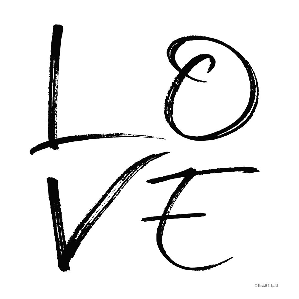 Love art print by Elizabeth Tyndall for $57.95 CAD