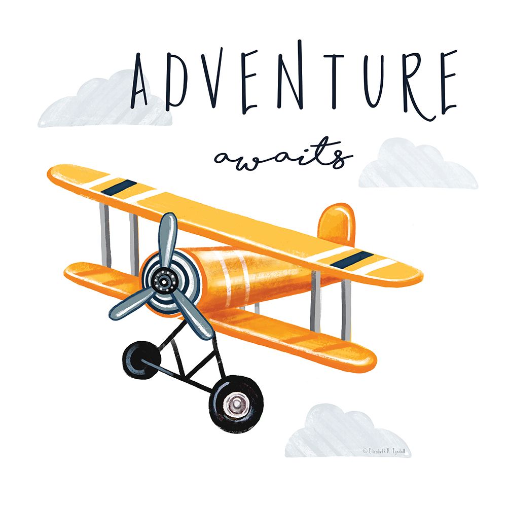 Adventure Awaits art print by Elizabeth Tyndall for $57.95 CAD