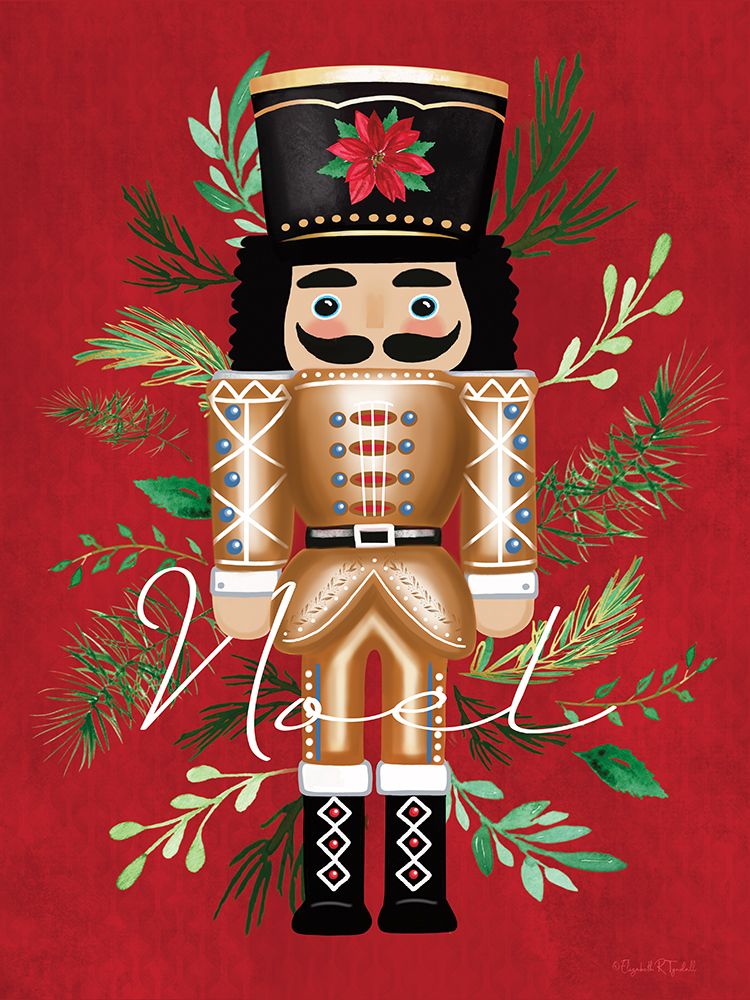Nutcracker Noel art print by Elizabeth Tyndall for $57.95 CAD