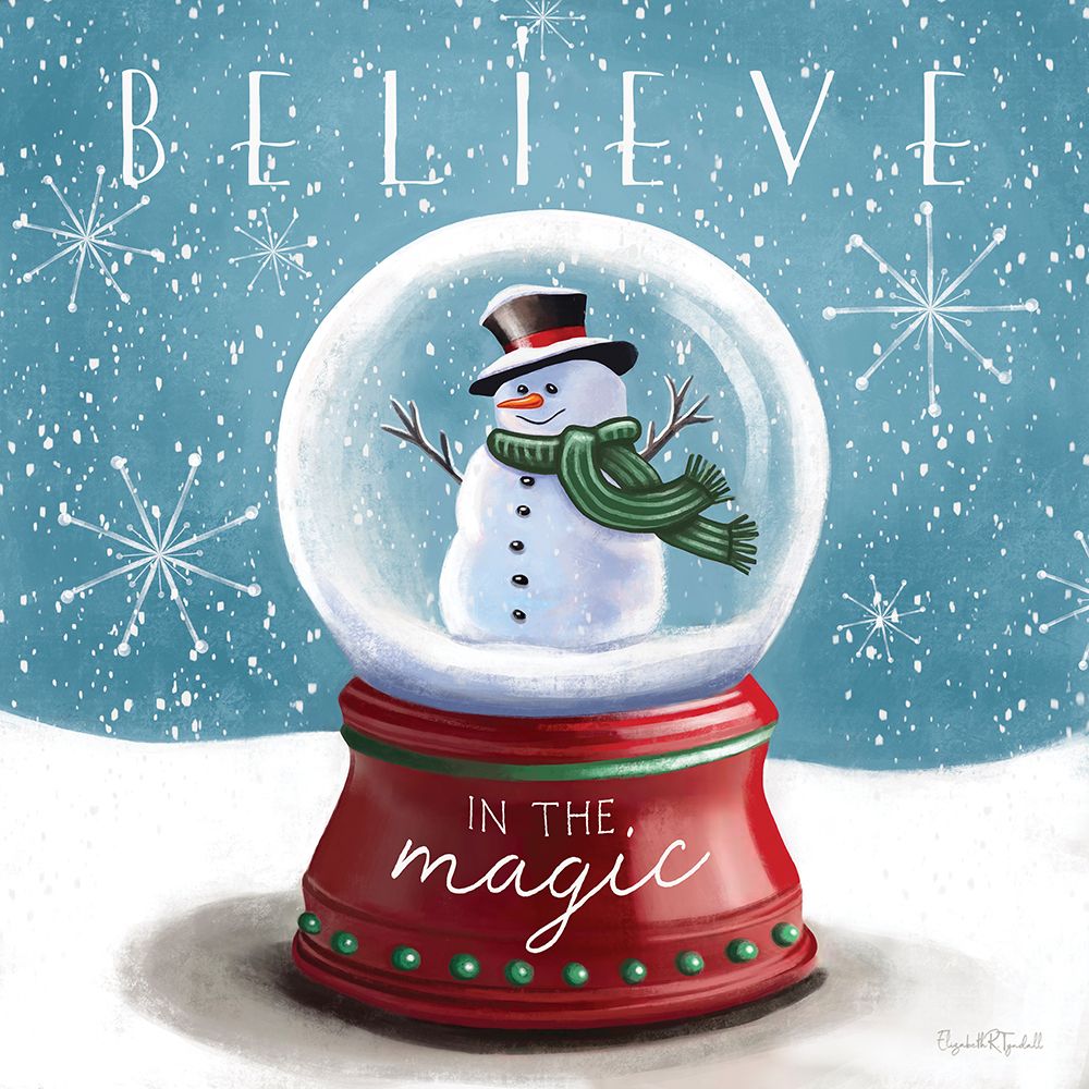 Believe in the Magic art print by Elizabeth Tyndall for $57.95 CAD