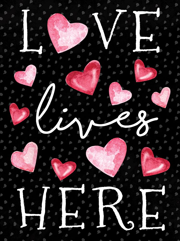 Love Lives Here art print by Elizabeth Tyndall for $57.95 CAD