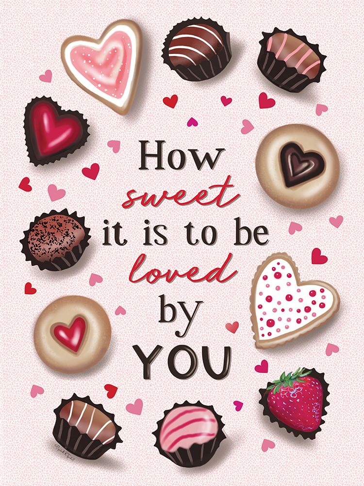 Sweet Valentine art print by Elizabeth Tyndall for $57.95 CAD