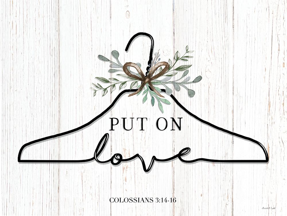 Put on Love art print by Elizabeth Tyndall for $57.95 CAD
