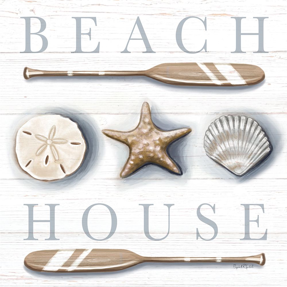 Beach House art print by Elizabeth Tyndall for $57.95 CAD