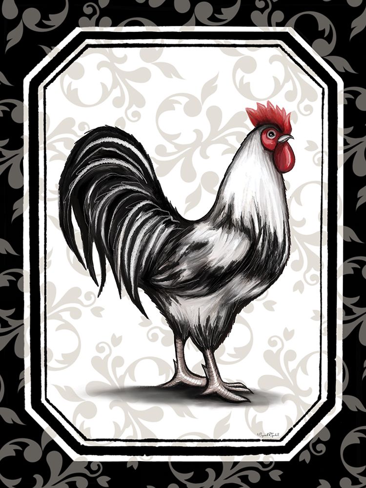 Rooster I art print by Elizabeth Tyndall for $57.95 CAD