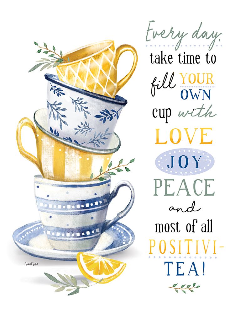 Fill Your Own Cup art print by Elizabeth Tyndall for $57.95 CAD