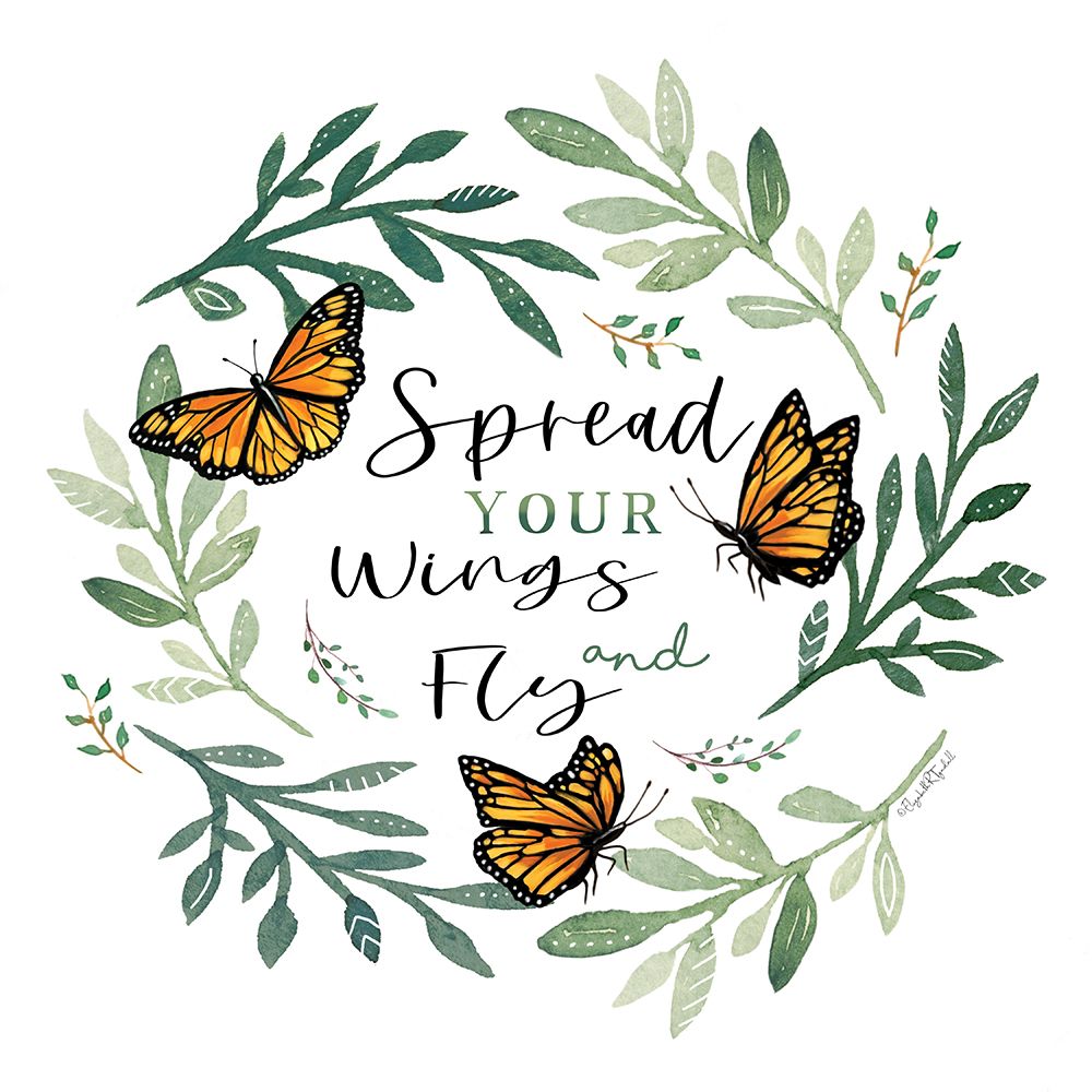 Spread Your Wings art print by Elizabeth Tyndall for $57.95 CAD