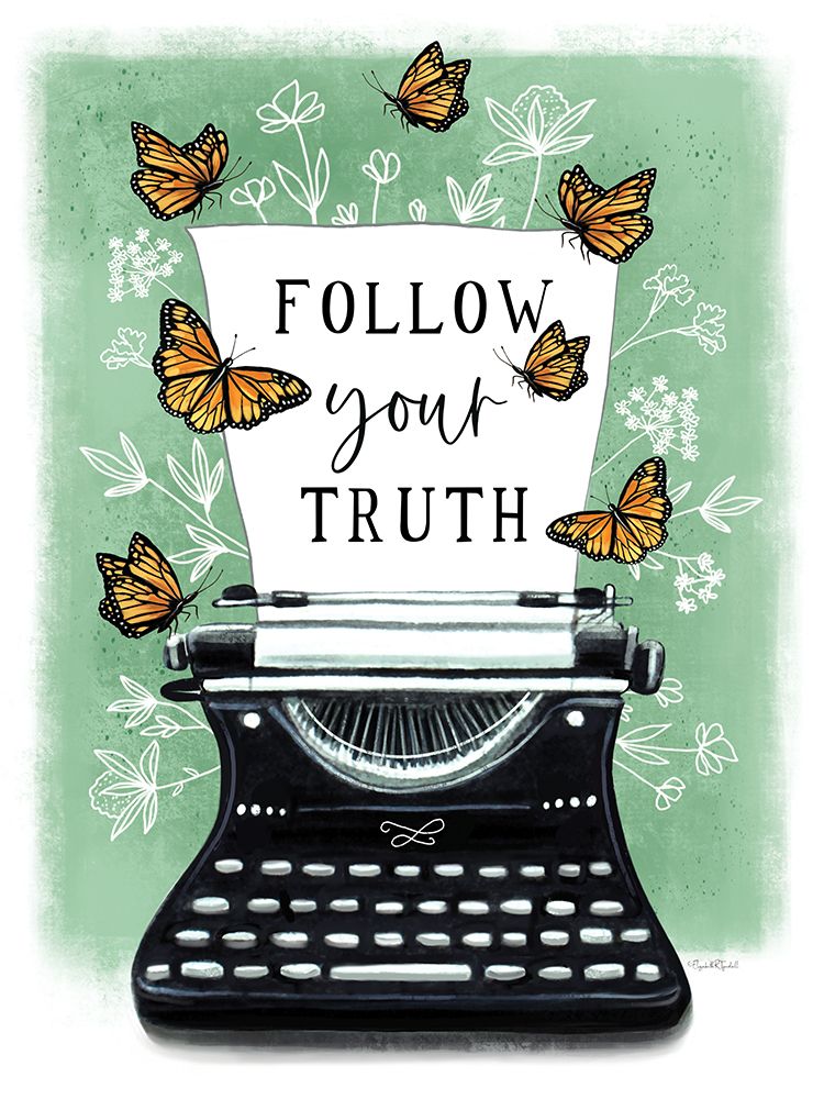Follow Your Truth art print by Elizabeth Tyndall for $57.95 CAD