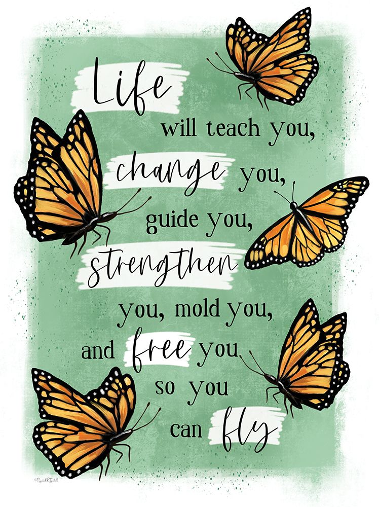 Life Will Teach You art print by Elizabeth Tyndall for $57.95 CAD