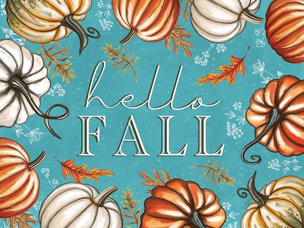 Hello Fall art print by Elizabeth Tyndall for $57.95 CAD