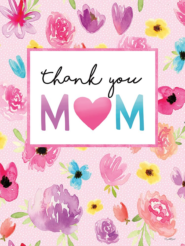 Thank you Mom art print by Elizabeth Tyndall for $57.95 CAD
