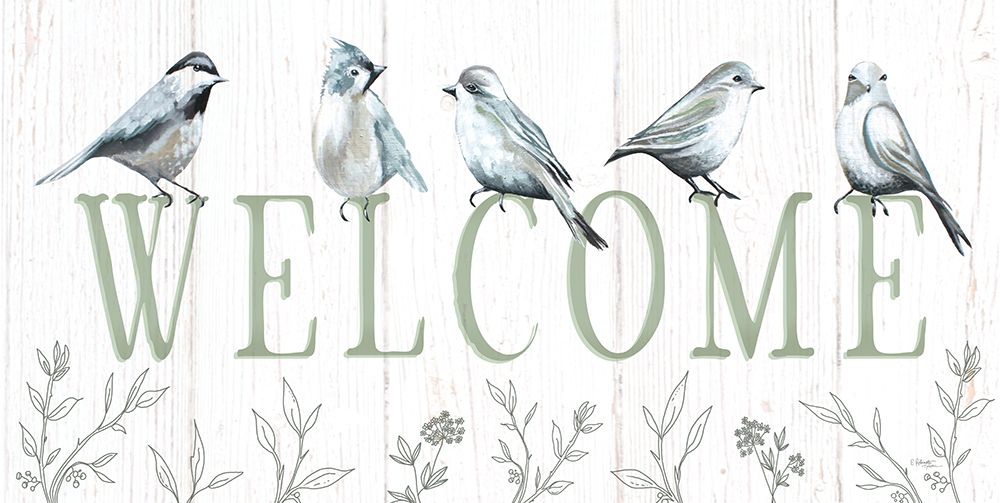 Welcome Birds art print by Elizabeth Tyndall for $57.95 CAD