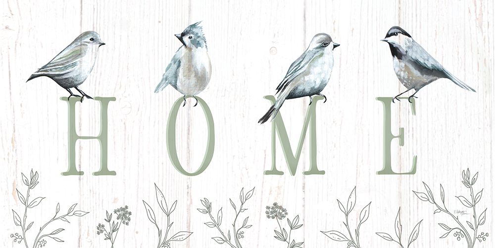 Home Birds art print by Elizabeth Tyndall for $57.95 CAD