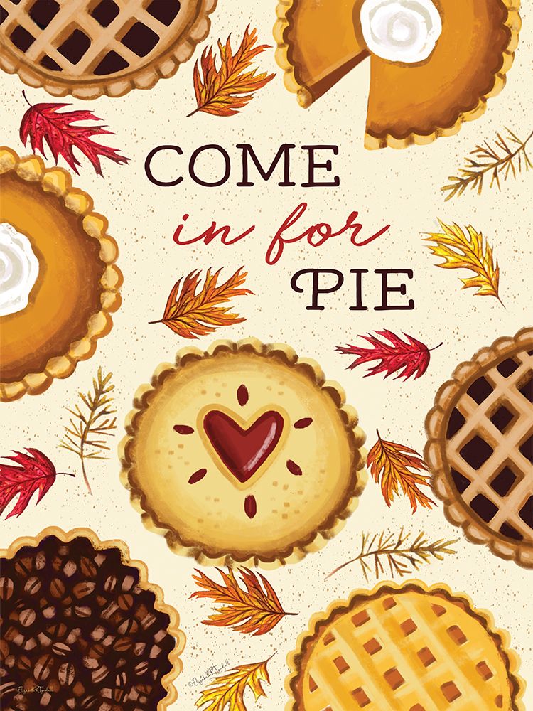 Come in for Pie art print by Elizabeth Tyndall for $57.95 CAD