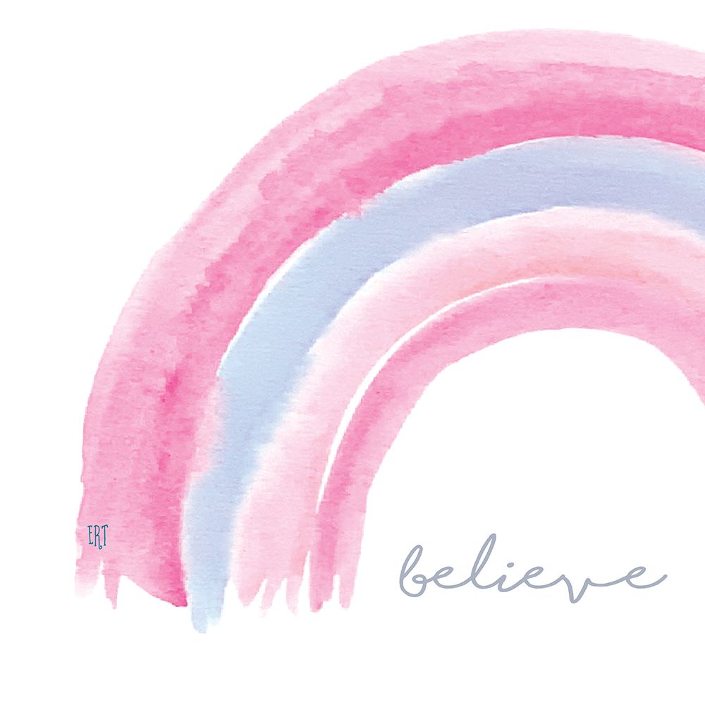 Believe Rainbow art print by Elizabeth Tyndall for $57.95 CAD