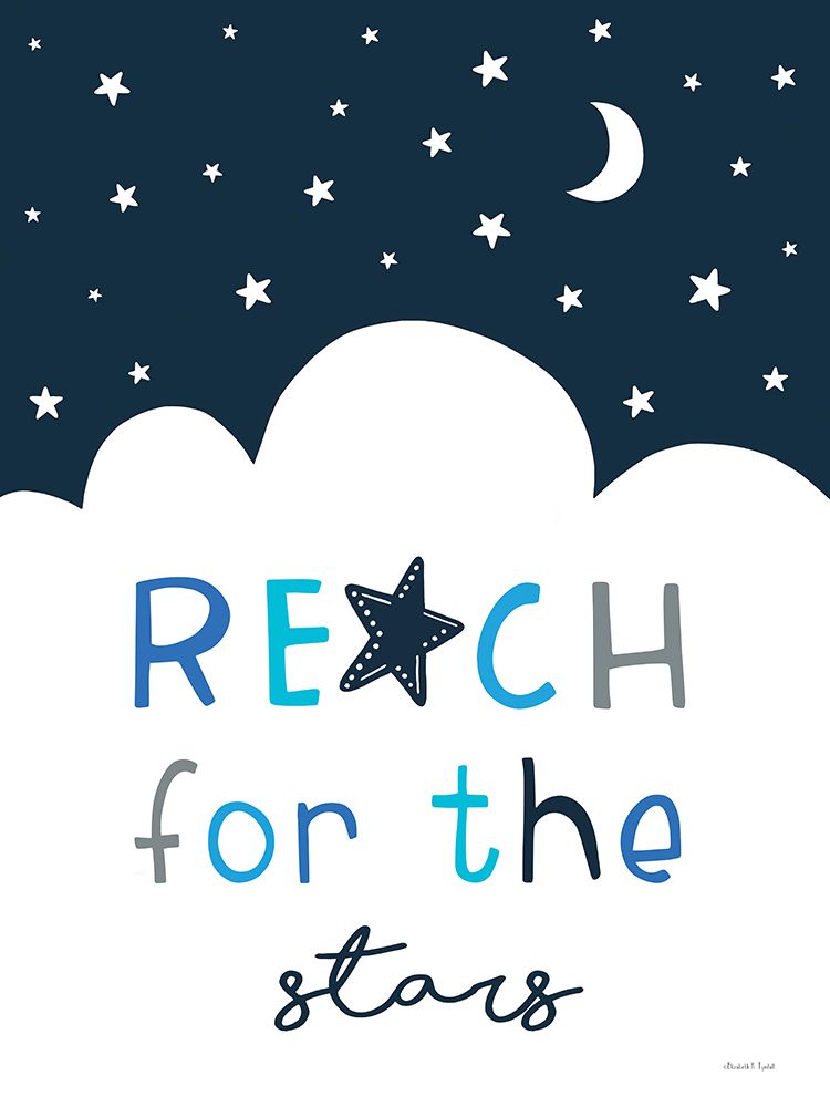 Reach for the Stars art print by Elizabeth Tyndall for $57.95 CAD