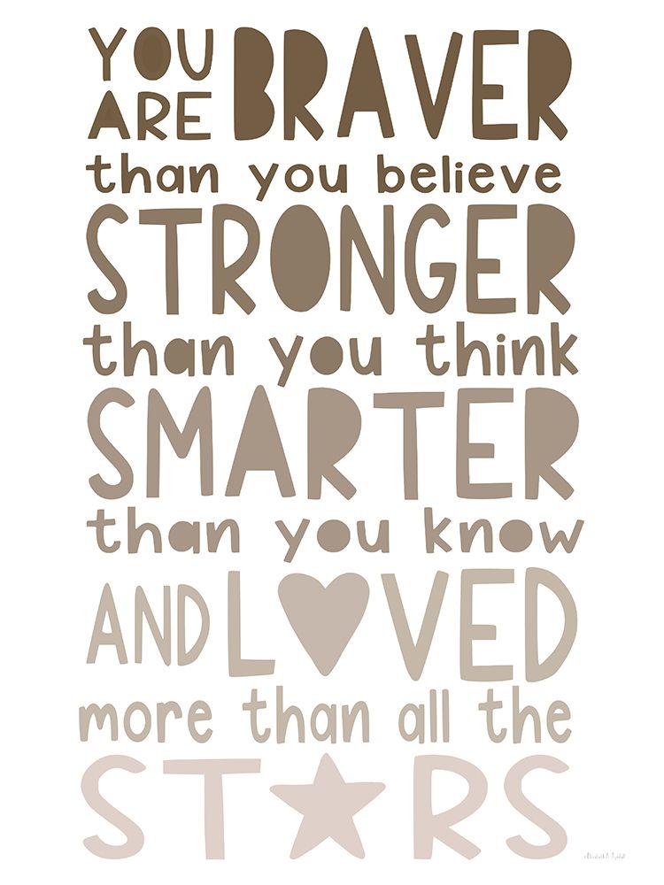 Loved More than the Stars art print by Elizabeth Tyndall for $57.95 CAD