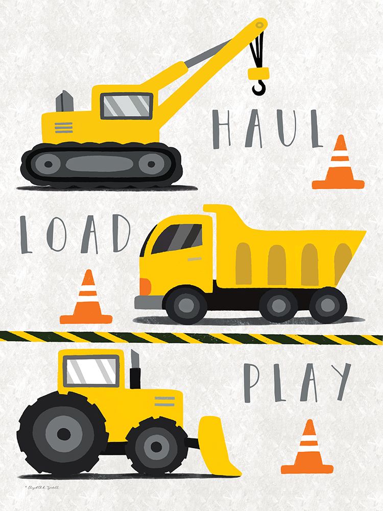 Haul, Load, Play art print by Elizabeth Tyndall for $57.95 CAD