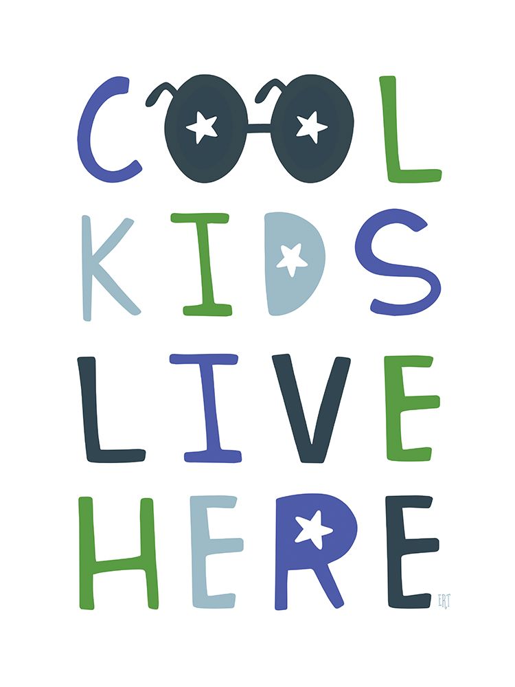 Cool Kids Live Here art print by Elizabeth Tyndall for $57.95 CAD