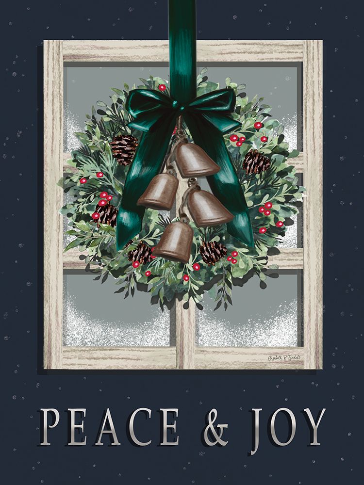 Peace And Joy Window art print by Elizabeth Tyndall for $57.95 CAD
