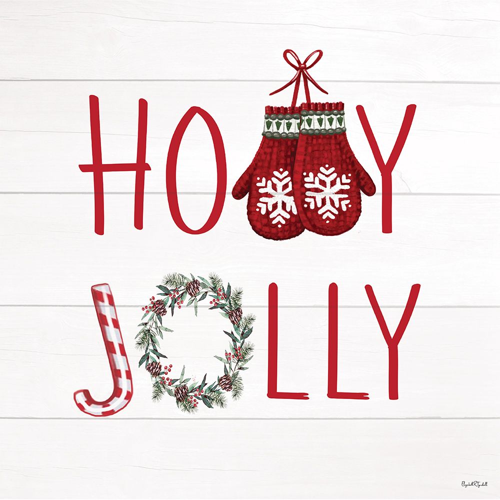 Holly Jolly art print by Elizabeth Tyndall for $57.95 CAD