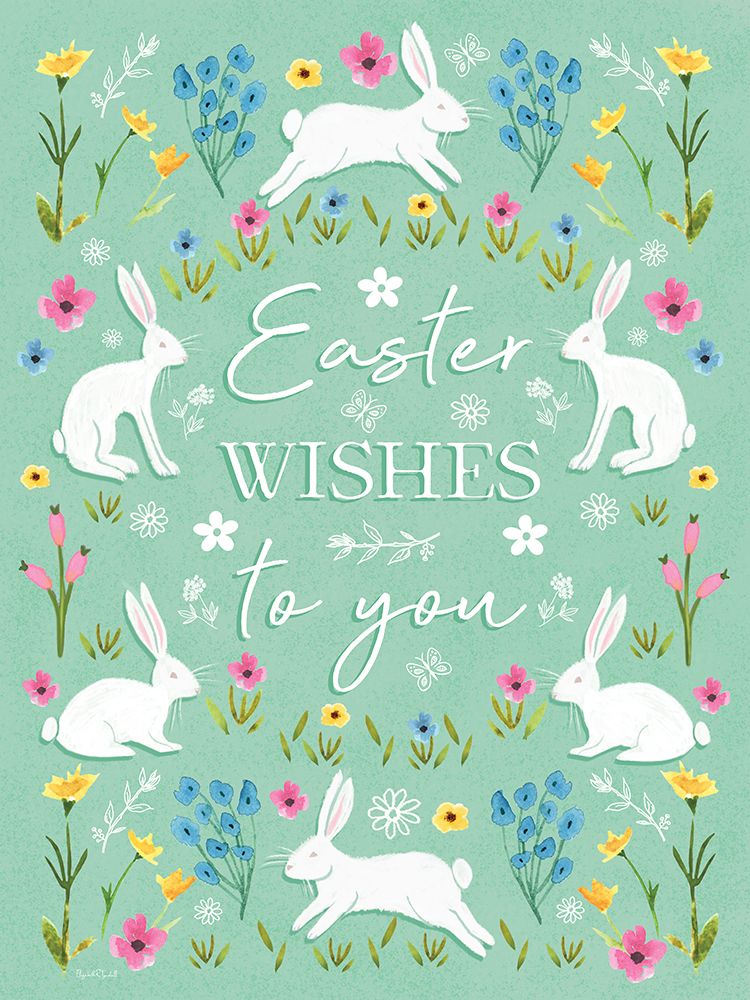 Easter Wishes to You art print by Elizabeth Tyndall for $57.95 CAD